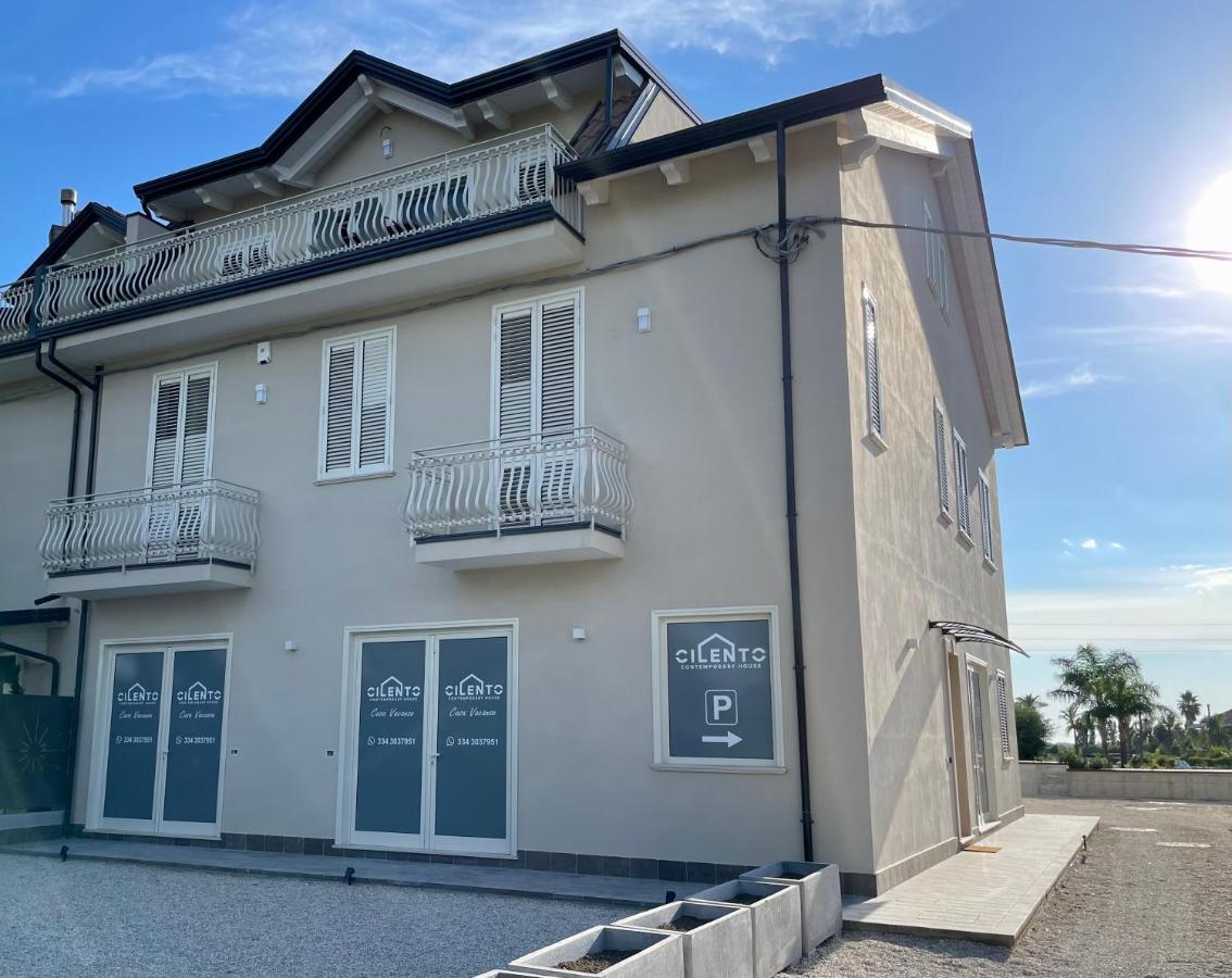 Вілла Cilento Contemporary House Con Idromassaggio Jacuzzi Еболі Екстер'єр фото