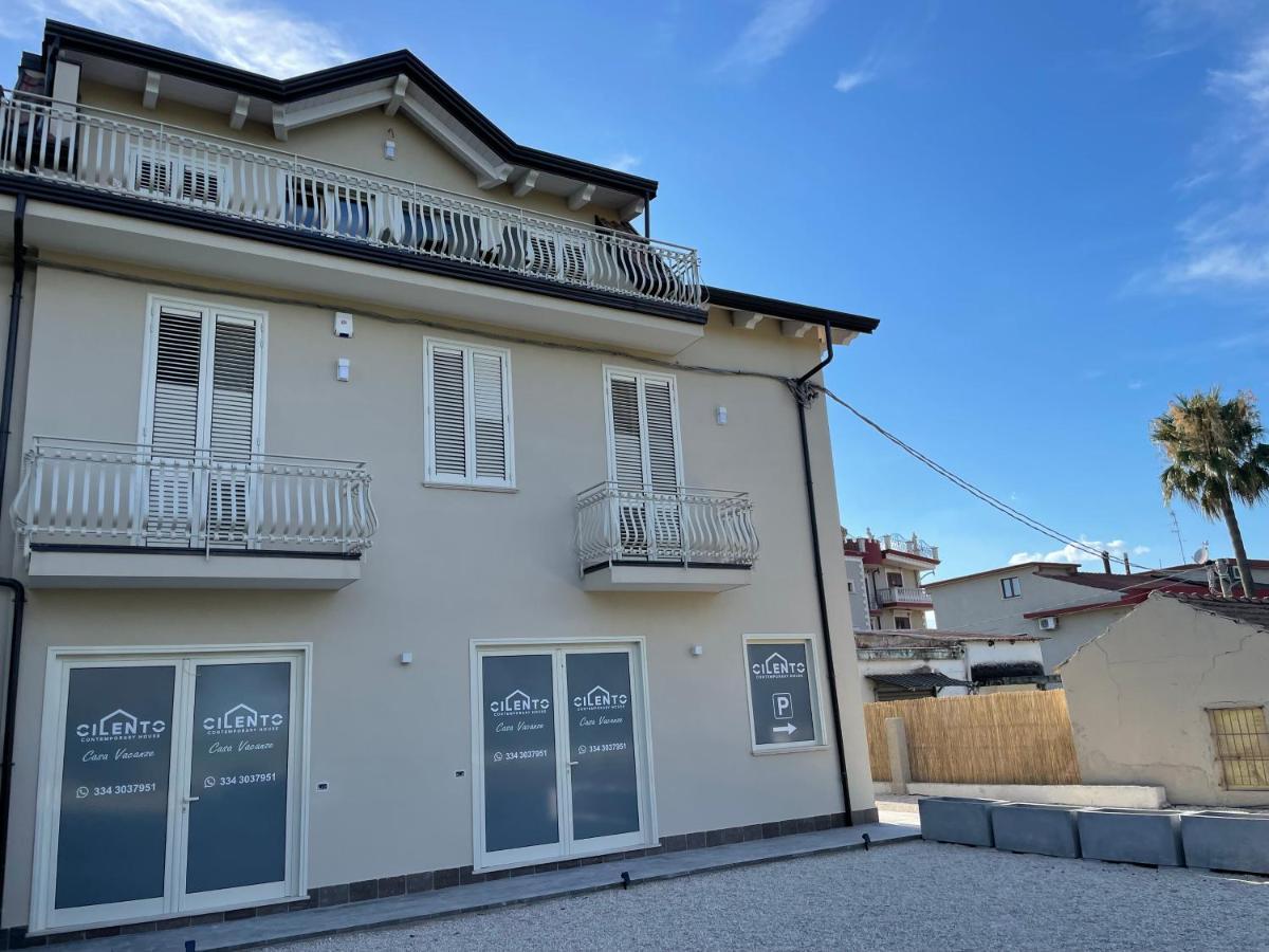 Вілла Cilento Contemporary House Con Idromassaggio Jacuzzi Еболі Екстер'єр фото